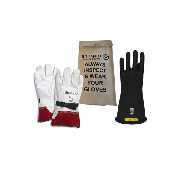 Enespro Class 2 Voltage 14" Glove Kit in Black